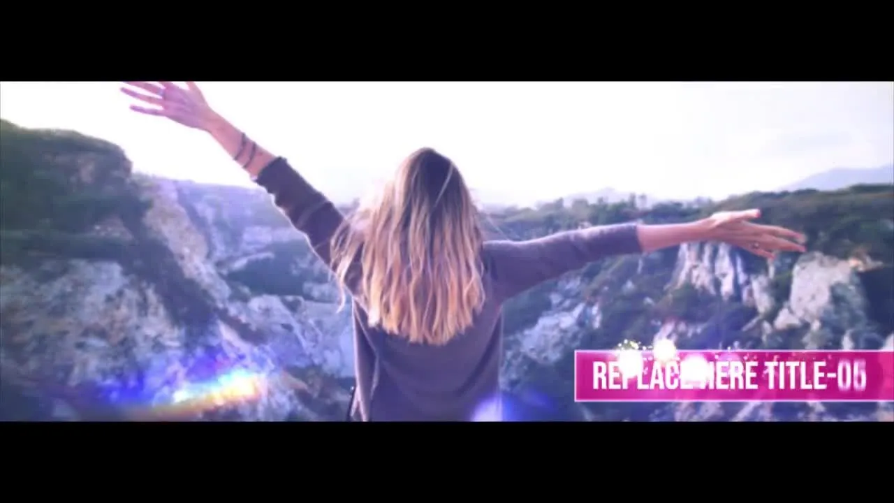 高级Facebook封面设计像素设计精选AE模板