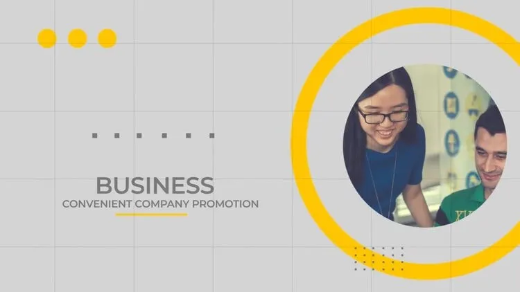 现代精美的公司企业宣传片像素设计精选AE模板