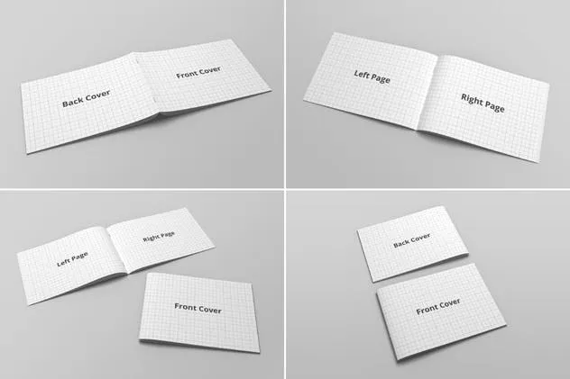 A4多用途产品目录产品手册样机模板Vol.3 Brochure Catalog Mockup Vol. 3插图(1)