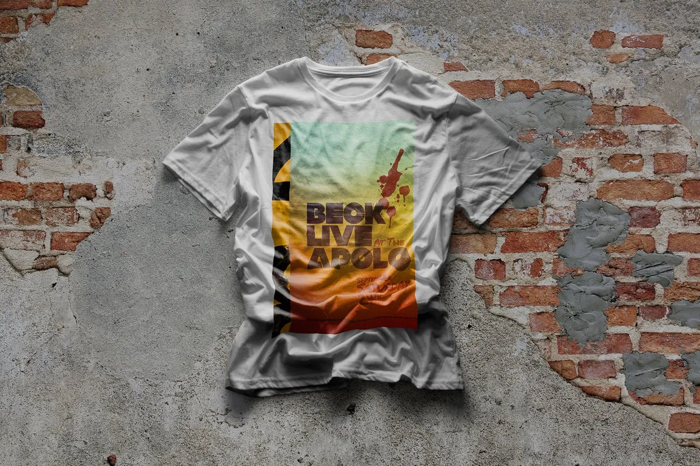 都市风格T恤印花图案设计预览样机素材库精选 Urban T-Shirt Mock-Up插图(2)