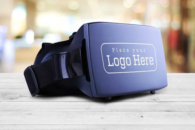 逼真的VR眼镜设备样机 V.1 VR Mock Up V.1插图(1)