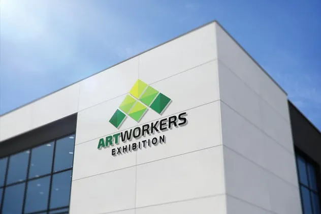 3D标志招牌立面墙样机模型 3D Logo Signage Facade Wall Mock-Ups插图(10)