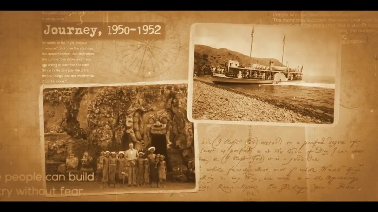 制作纪录片的历史幻灯片像素设计精选AE模板