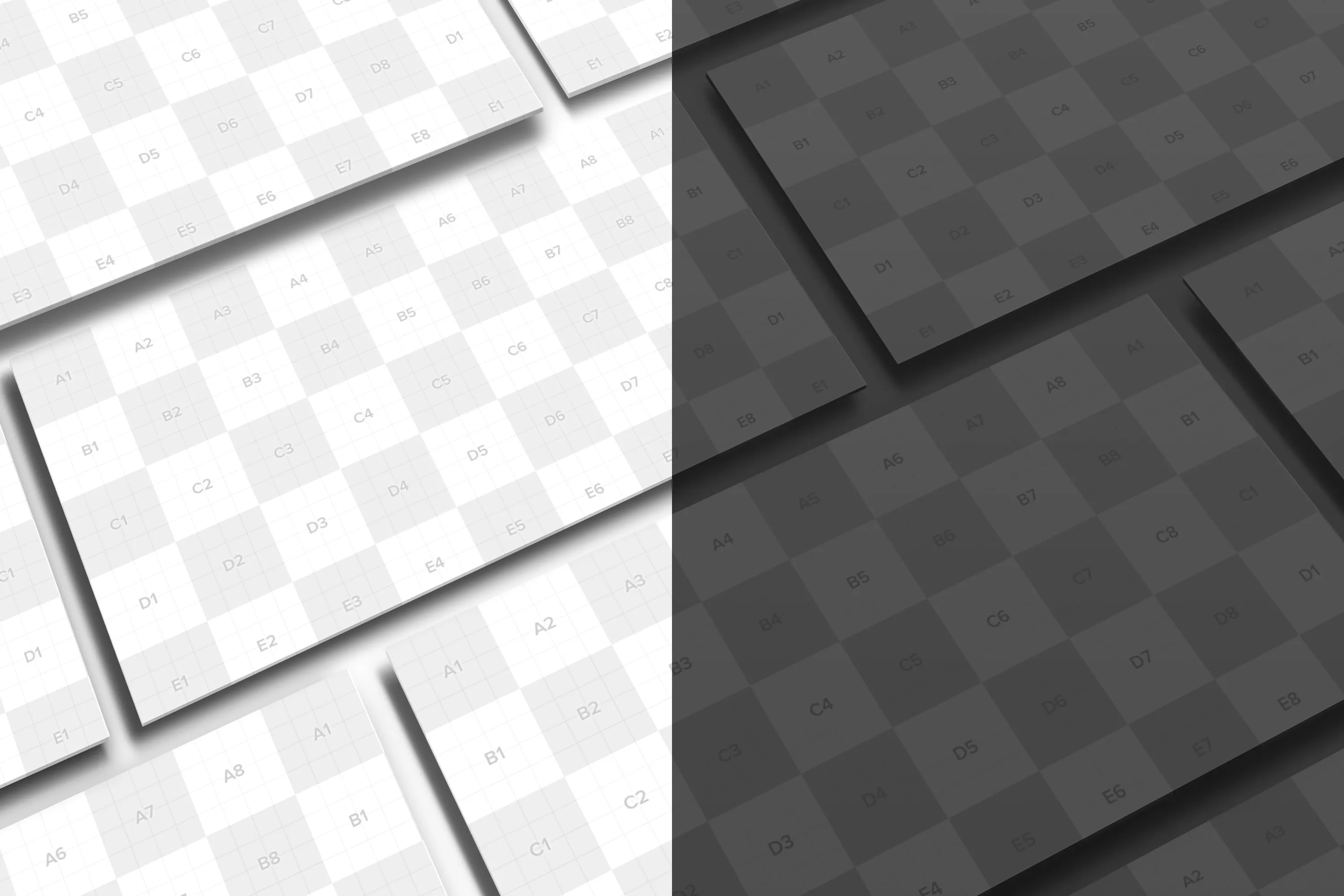 新媒体社交媒体传播设计物料效果图样机模板01 Landscape Perspective Mockup 01插图(4)