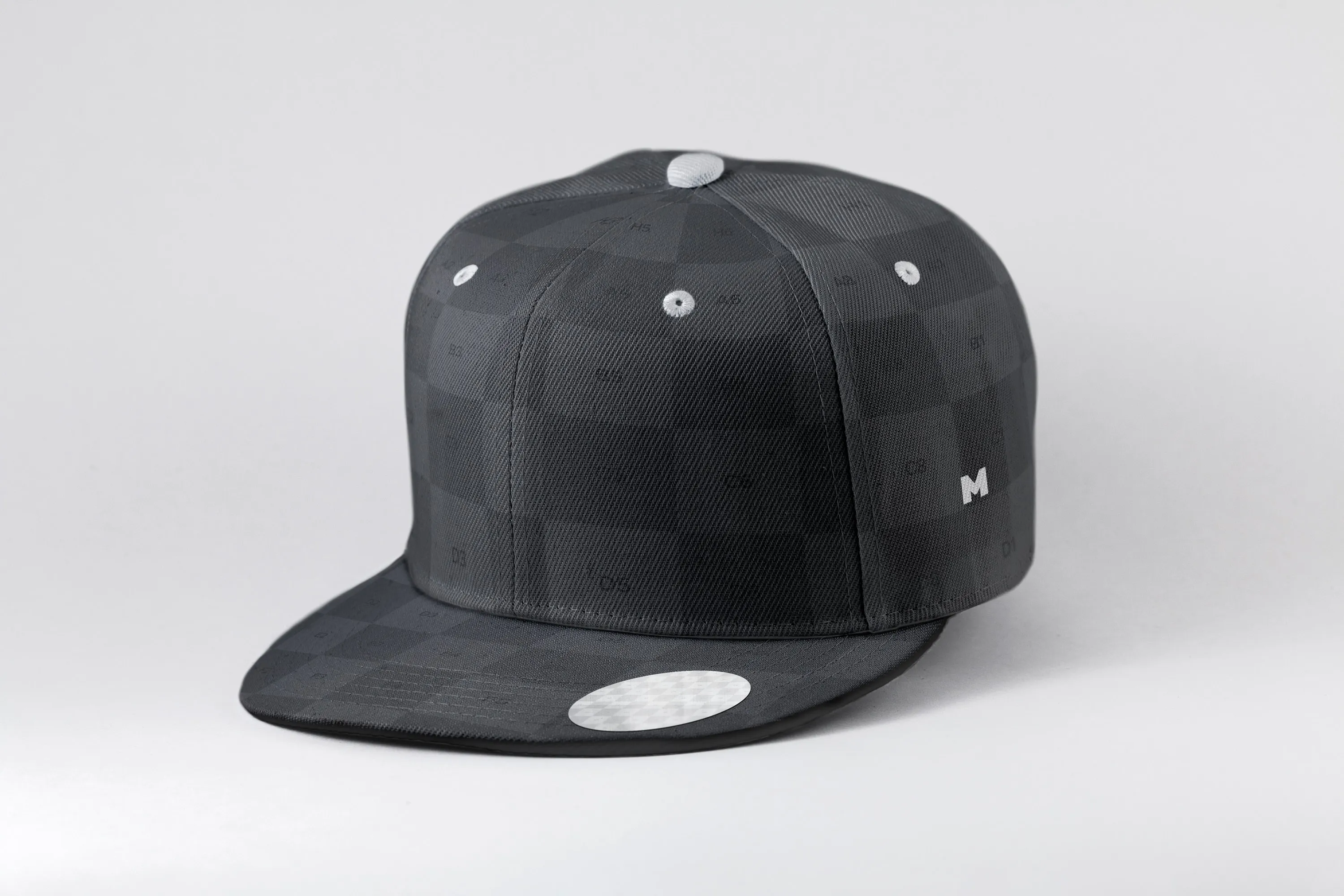 运动帽品牌设计前视图样机模板01 Sports Cap Semi Front View Mockup 01插图(4)