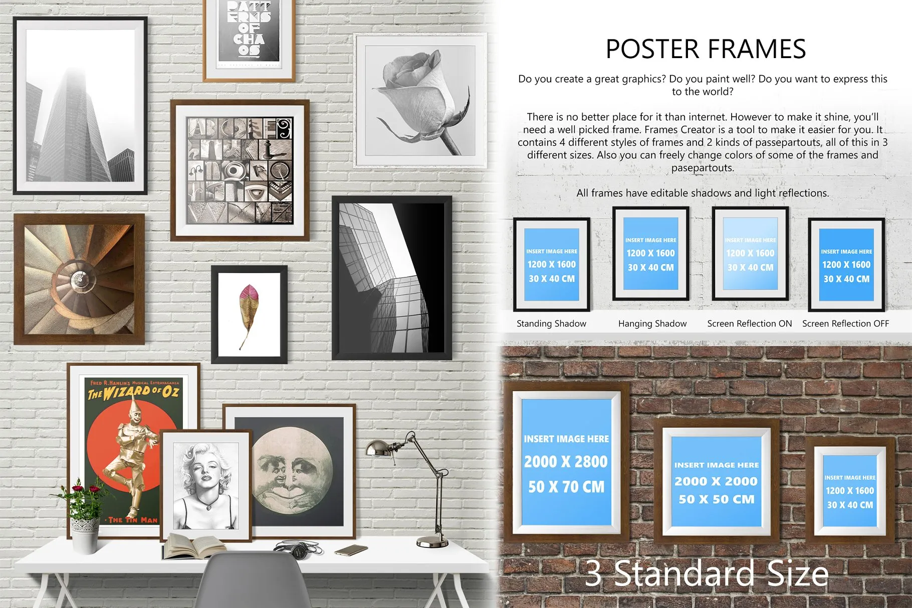 5K高清场景生成模板 SCENE CREATOR 5K Mockup(场景模板、海报、独立元素&背景)插图(12)