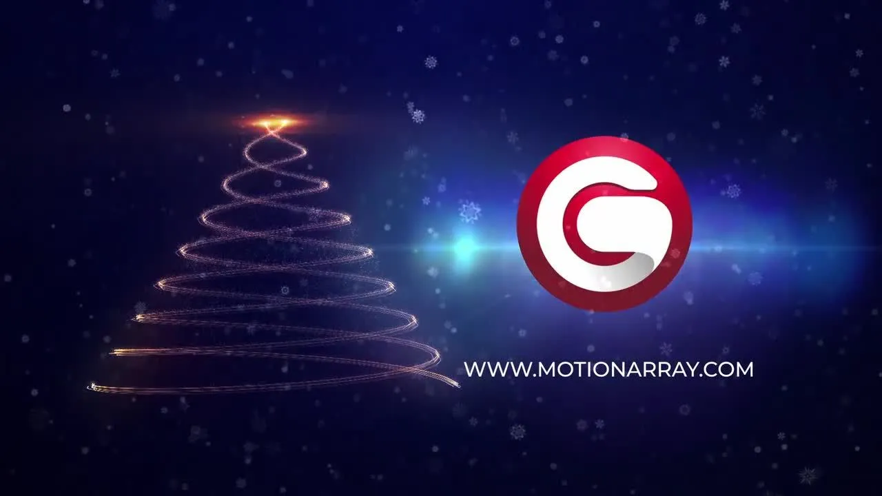 新年快乐动态闪亮粒子像素设计精选AE模板