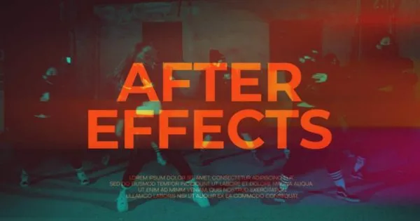 时尚动感街头文化界面开场动画像素设计精选AE模板 Dynamic Promo