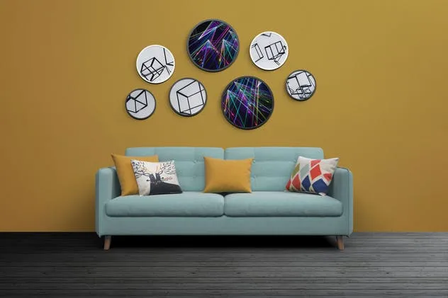 欧式室内设计效果图场景样机 Mockup Interior Scene Creator – MK2插图(2)