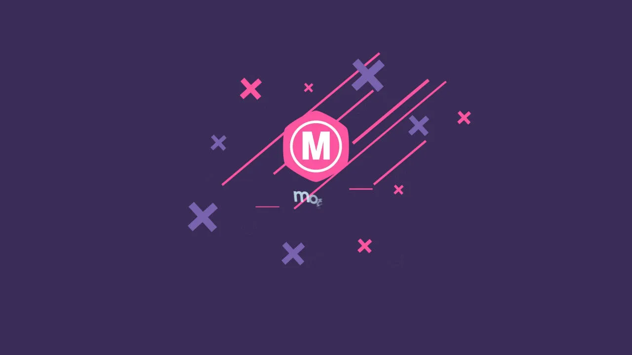 广告形状徽标显示像素设计精选AE模板