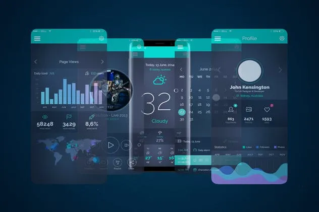 三星智能手机S9设备动态样机模板v2 Animated S9 MockUp V.2插图(1)