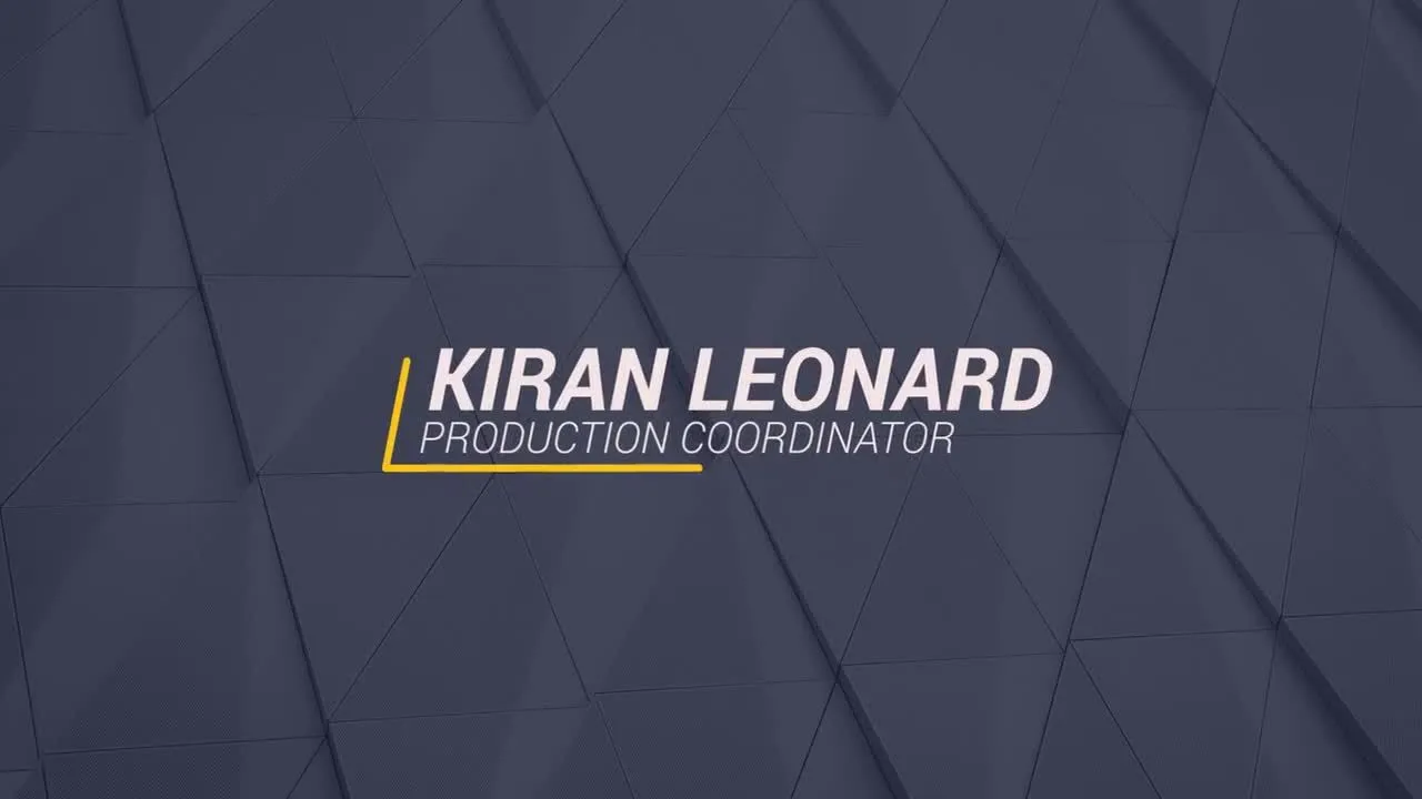 流畅的企业商务全屏标题或下三分之一文字标题动画像素设计精选AE模板