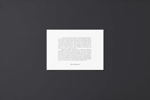 A6传单/明信片/贺卡铝箔冲压特殊工艺样机 A6 Flyer / Postcard / Greeting Card Mockup插图(3)