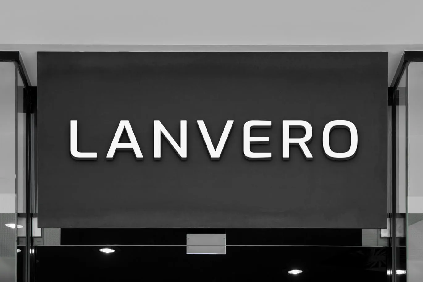 店铺店招Logo设计3D效果图样机素材库精选#3 3d Logo Storefront Sign Mockup #3插图