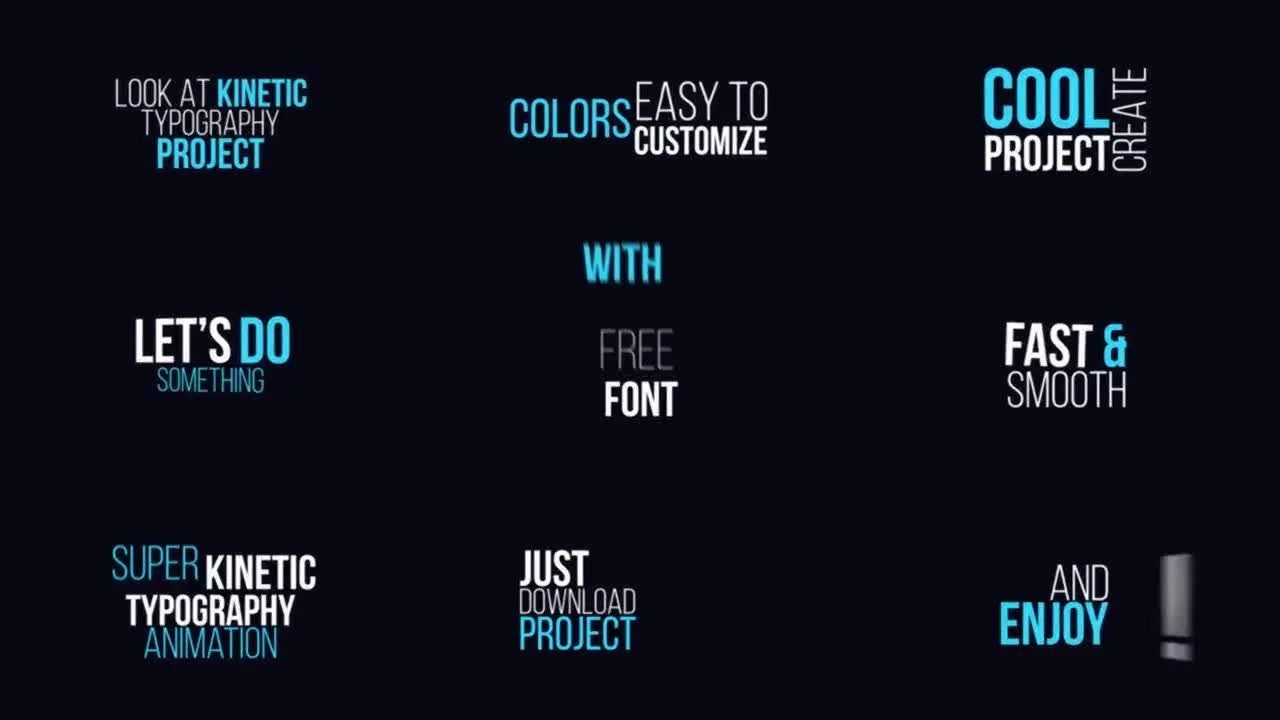 10个原创新鲜和动态动画排版标题或较低三分之一像素设计精选AE模板