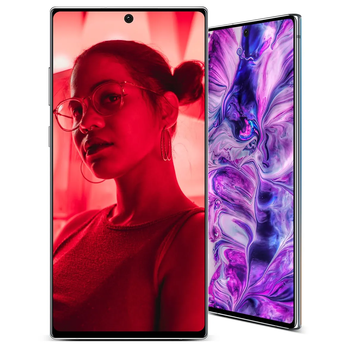 三星Note 10手机样机分层PSD模板 Note 10 Layered PSD MockUps插图(1)