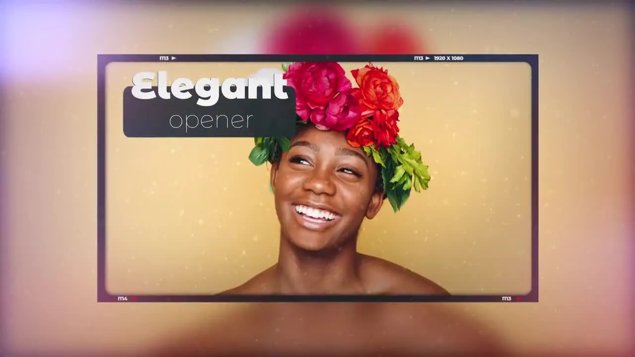 电影开场预告动画像素设计精选AE模板