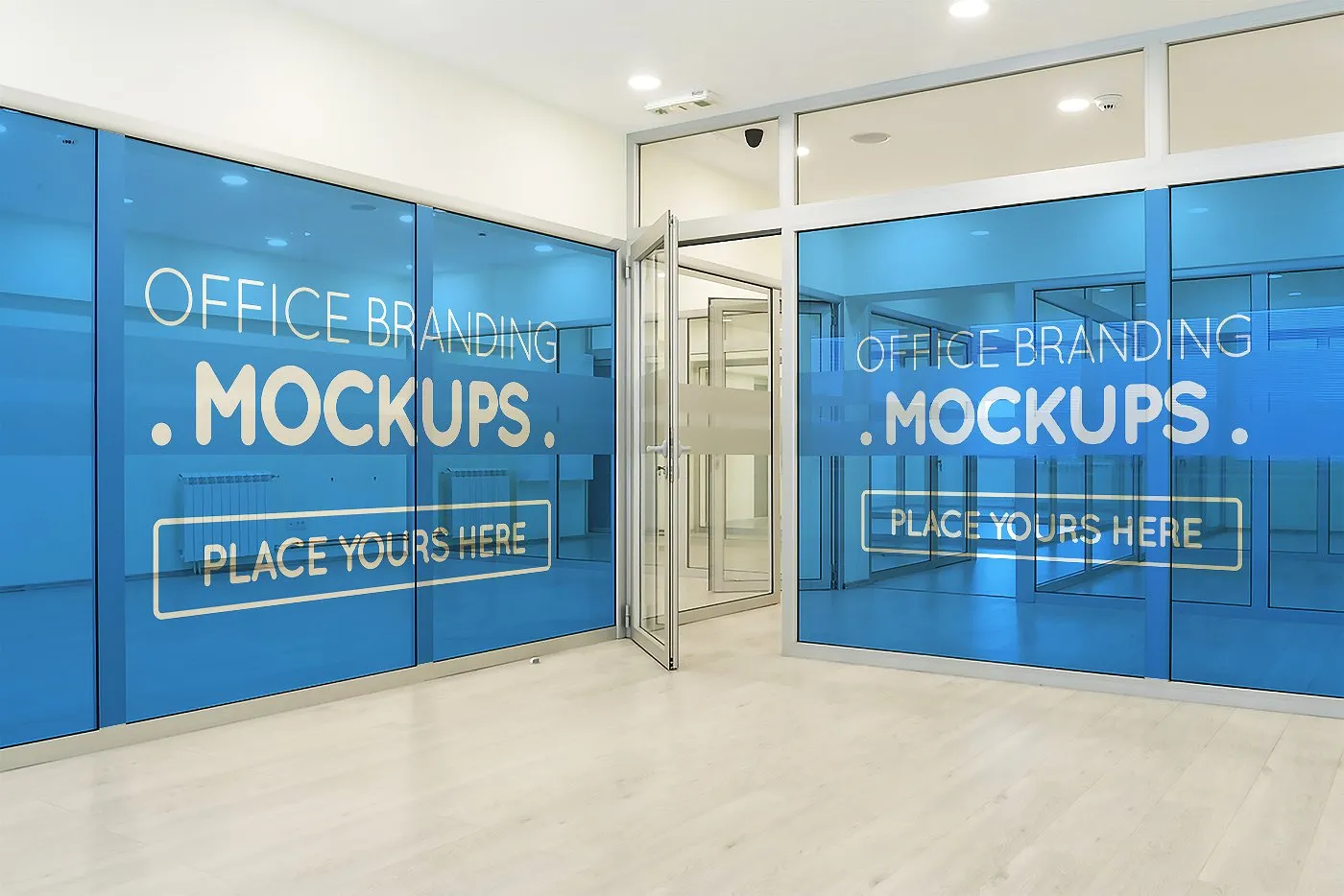 20多个办公室品牌样机展示模型mockups插图(2)