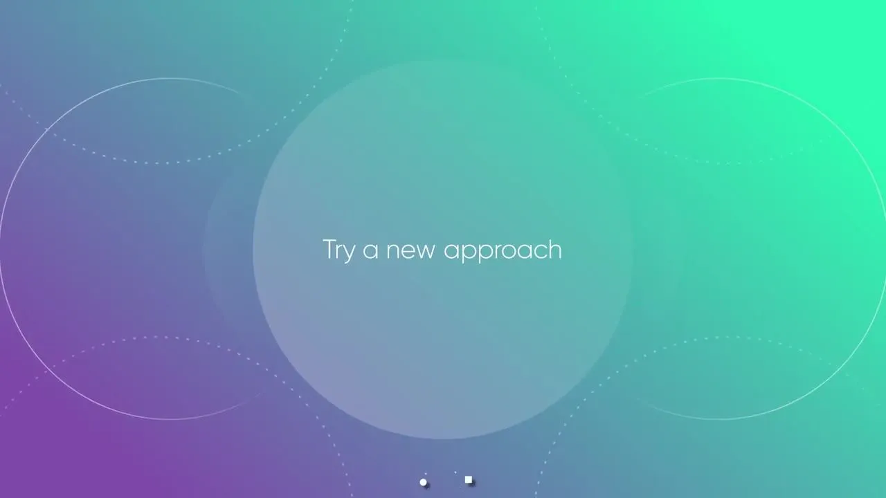 寒冷的环境徽标显示像素设计精选AE模板