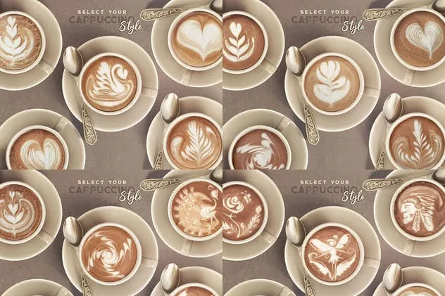 咖啡场景设计模板合集 Coffee Scene Creator插图(4)