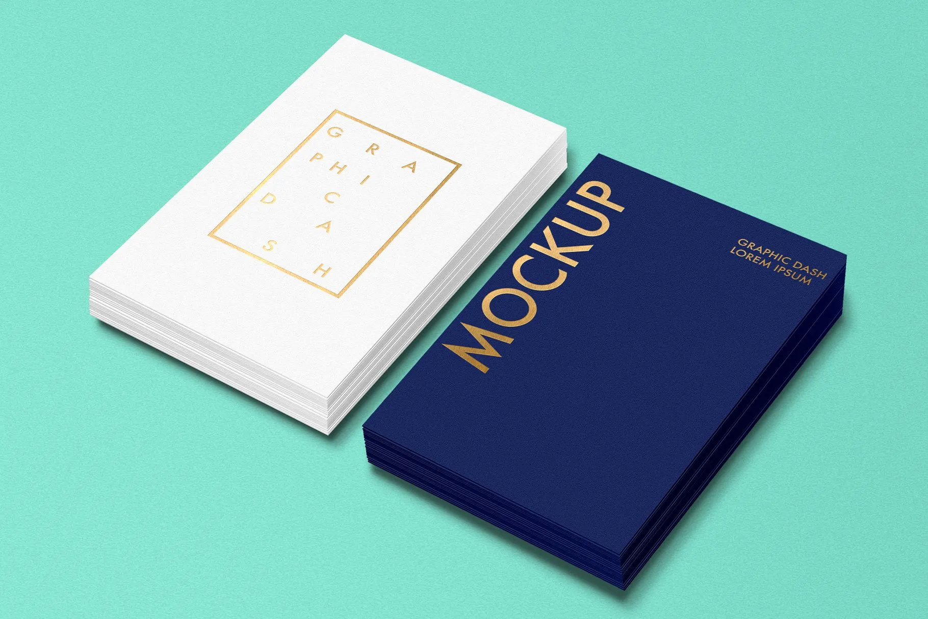 企业卡片样机 Business Cards Mockup插图(1)