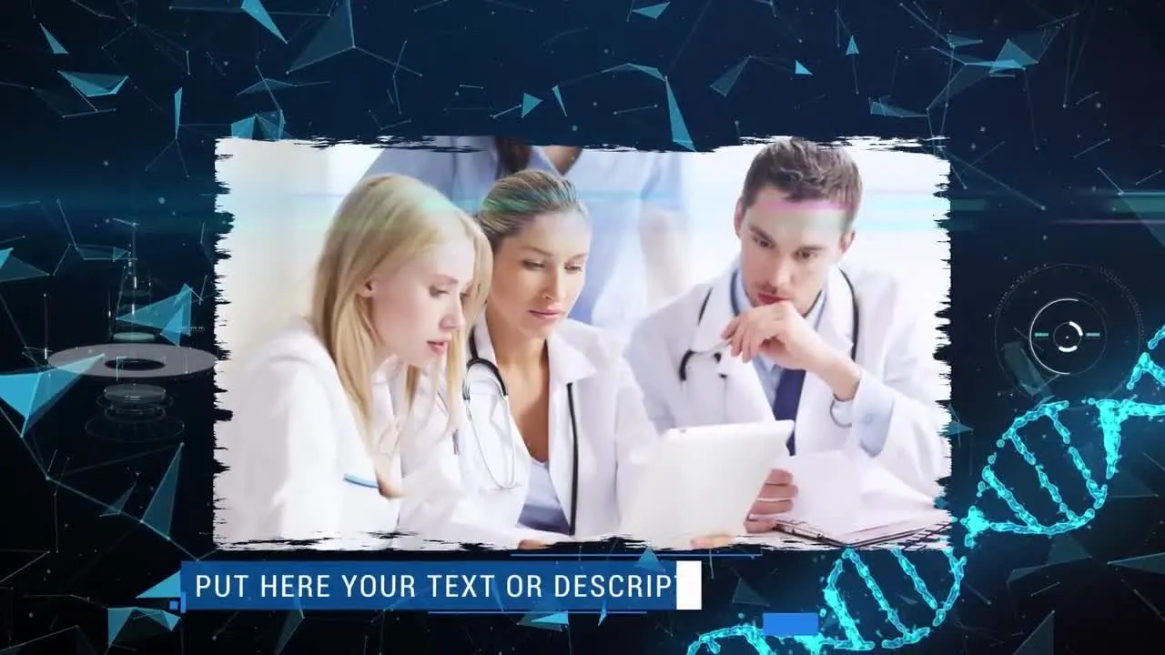 医疗保健促销宣传视频像素设计精选AE模板