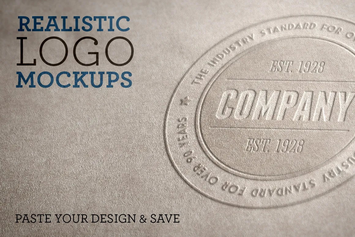 Logo 展示样机模版 Realistic Logo Mockups Volume 1