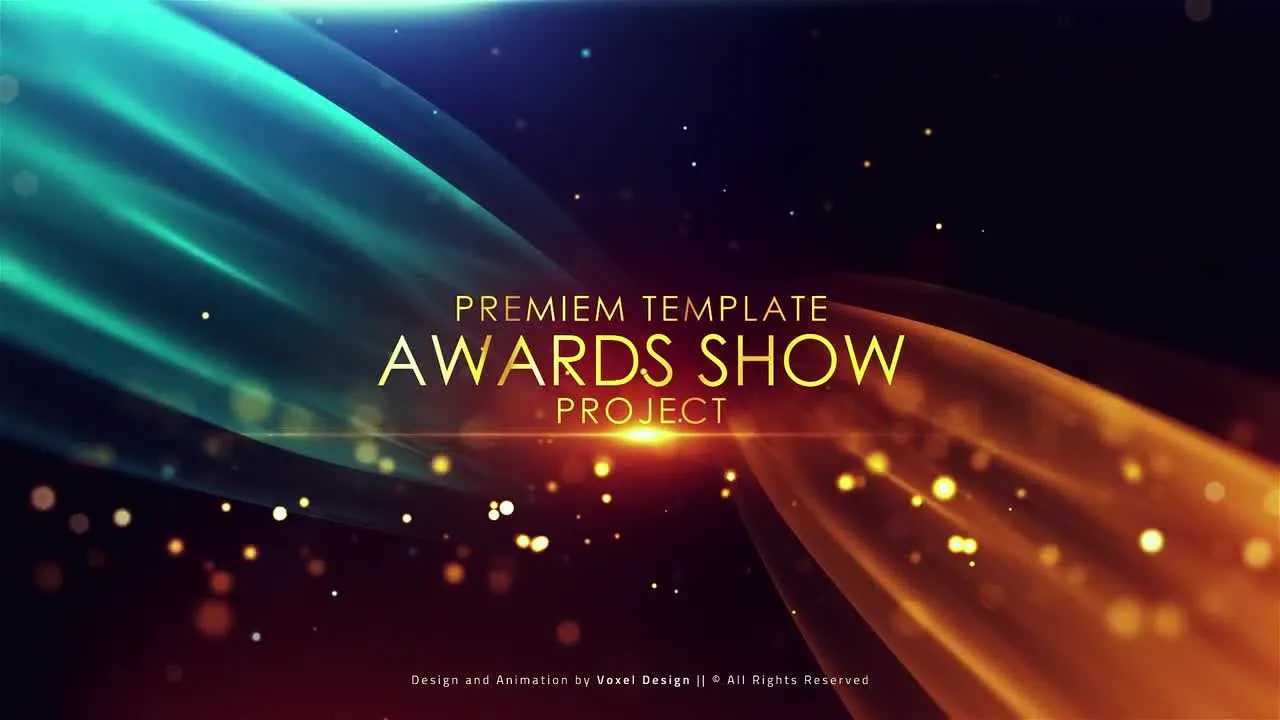 动画精美揭幕战介绍像素设计精选AE模板