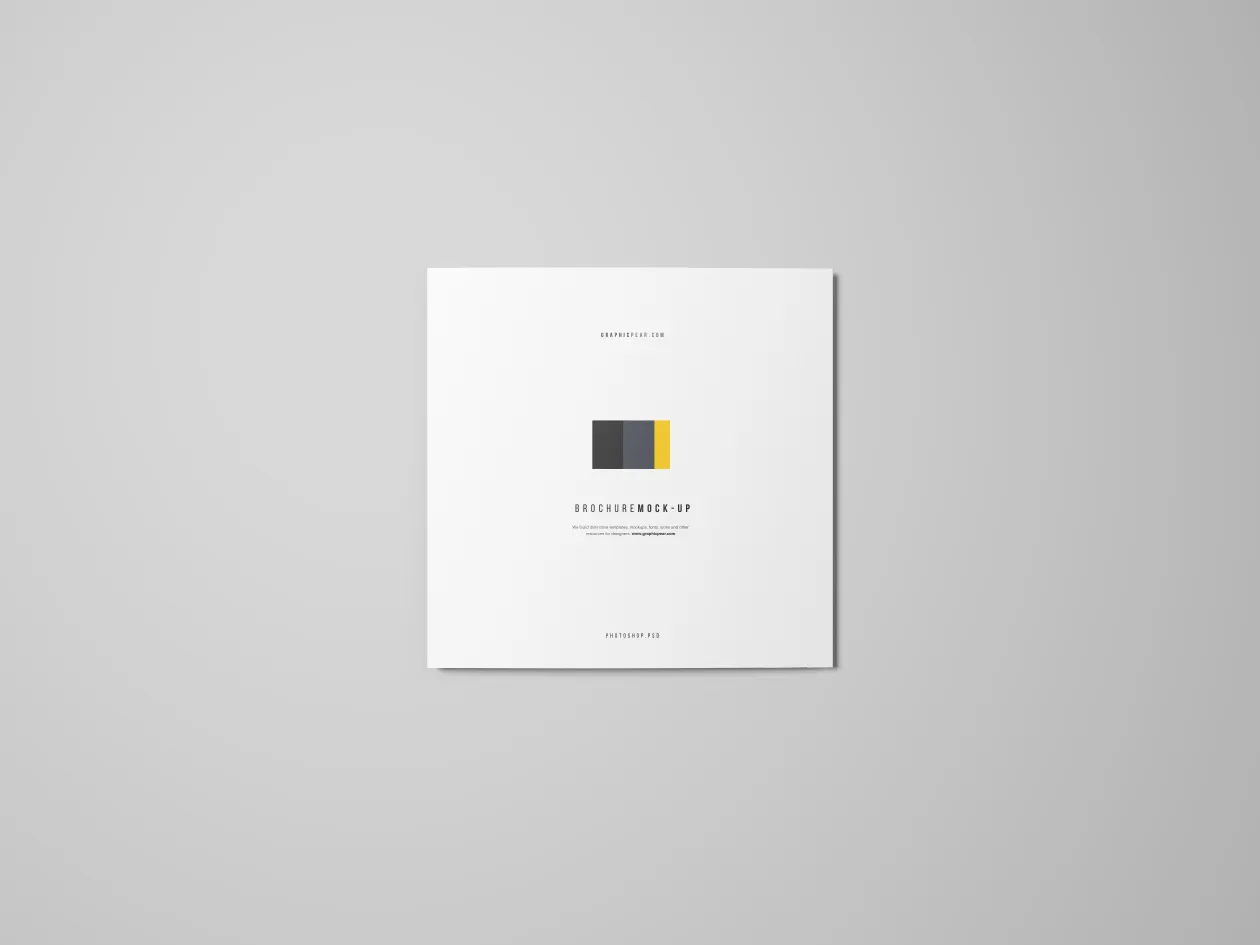 方形三折页企业品牌介绍手册样机插图(7)