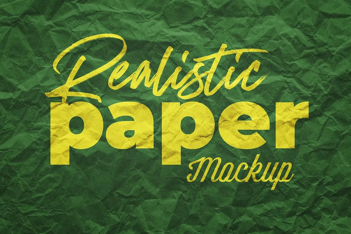 Logo设计印刷效果图纸张样机模板v2 SGM – Paper Logo Mockup.02插图(1)