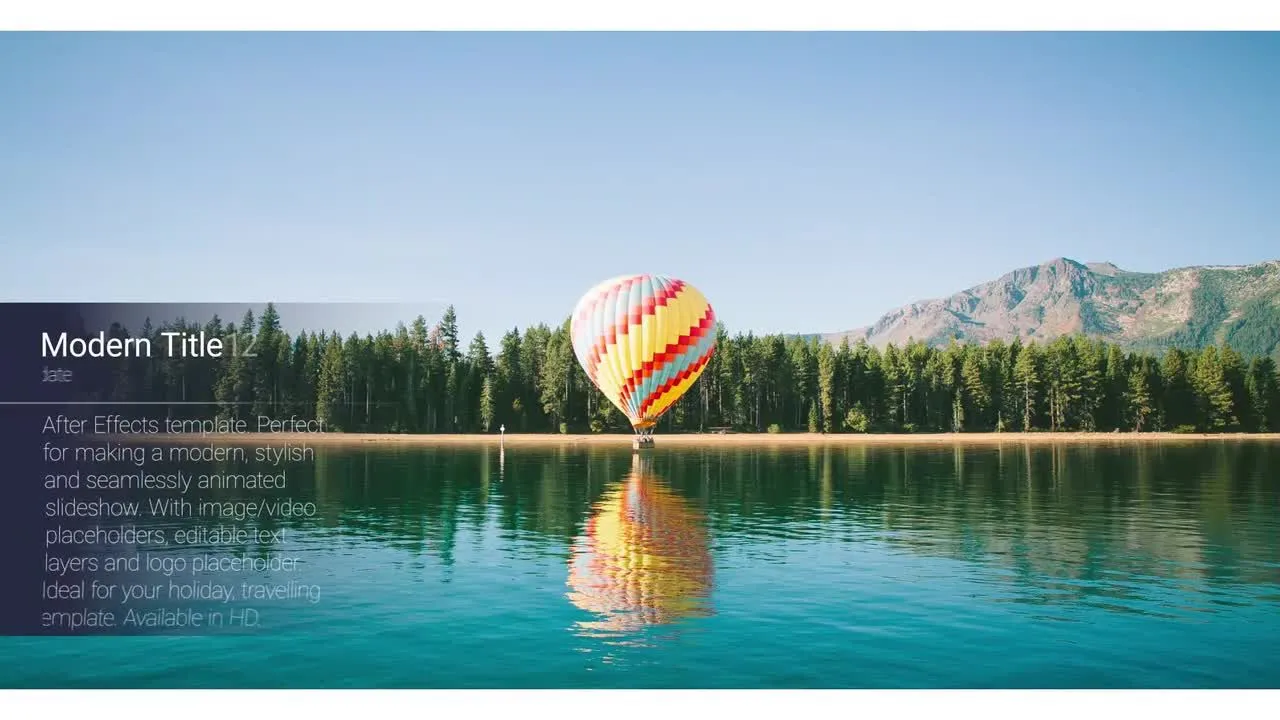 商务演示介绍像素设计精选AE模板