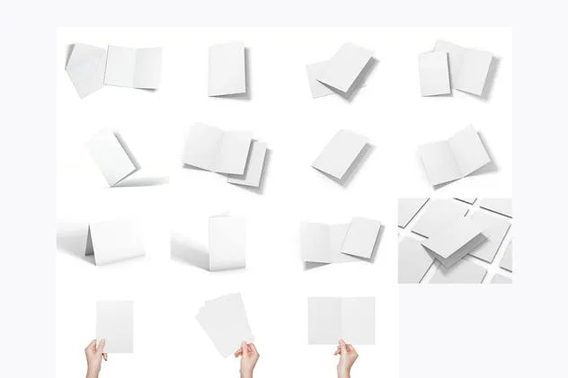 邀请函与贺卡样机模板v2 Invitation & Greeting Card MockUp vol.2插图(9)