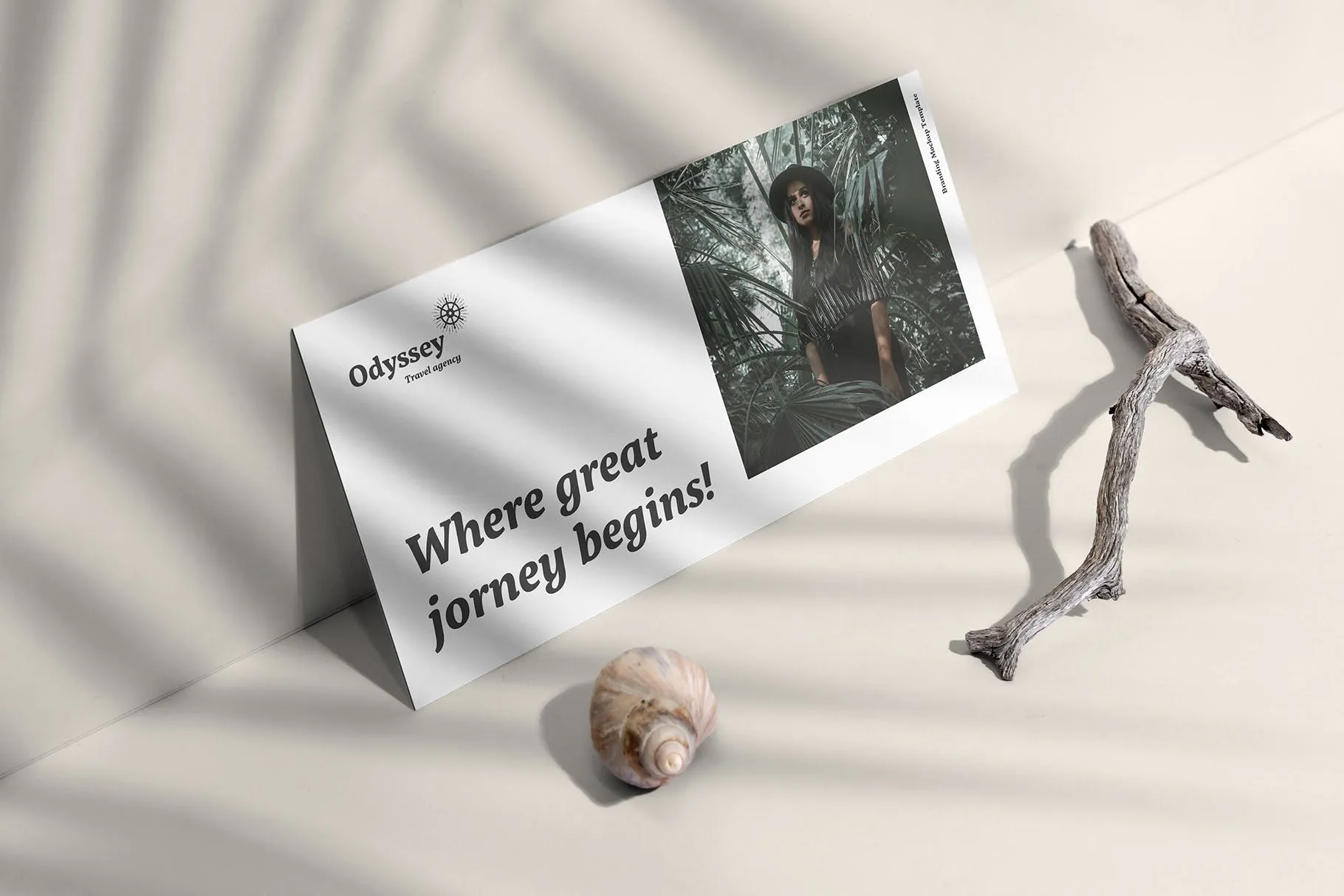 高端优雅风格时尚品牌VI设计效果预览样机套装 Odyssey Branding Mockup插图(11)