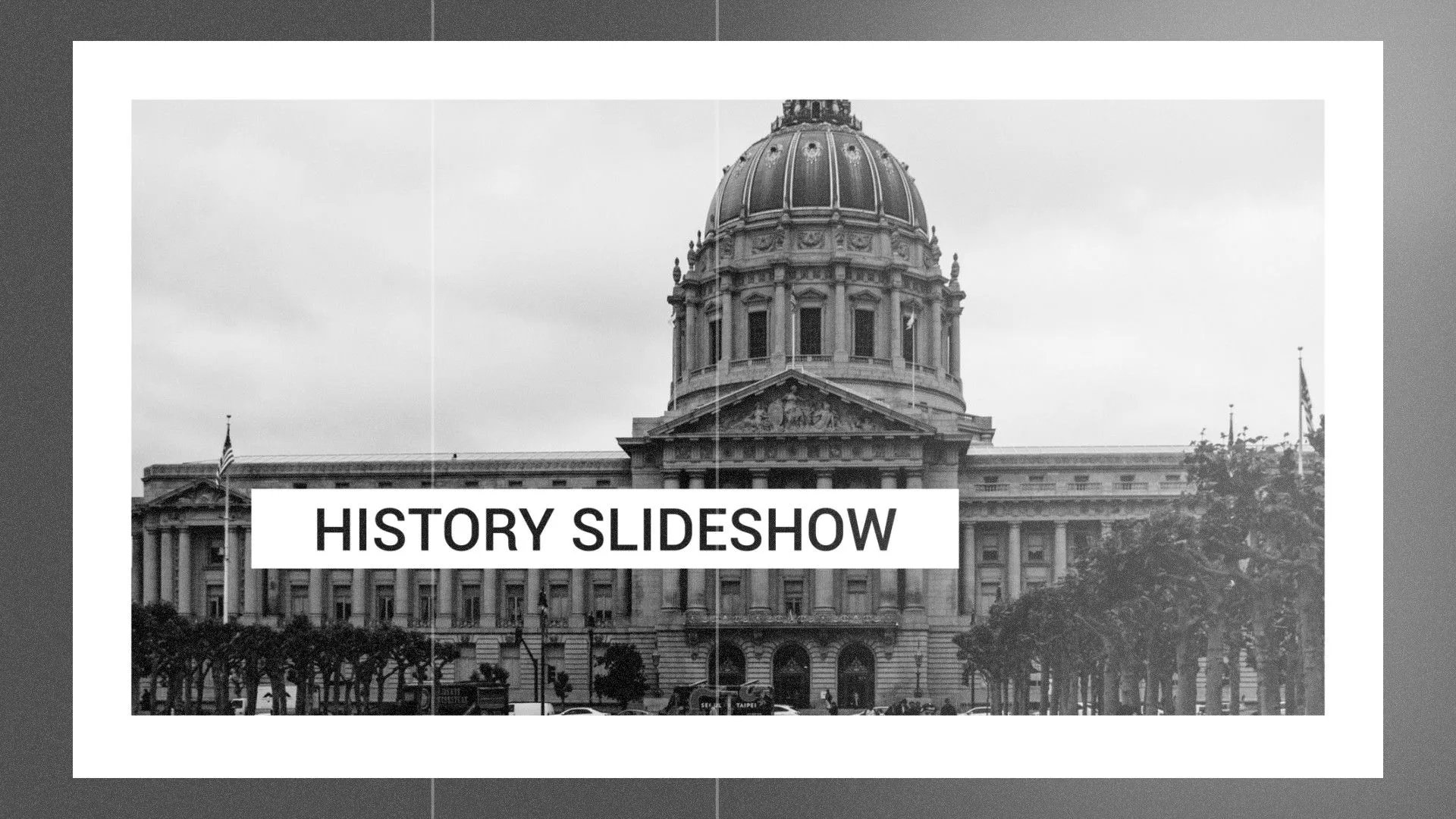 历史幻灯片宣传像素设计精选AE模板