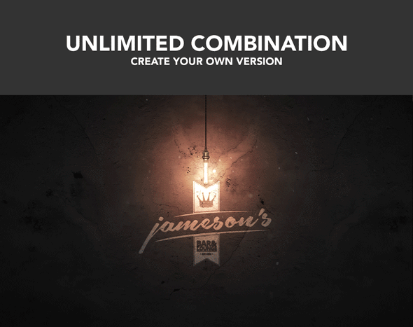 创意 logo 灯光效果展示样机 Creator Logo Mock-up Lighting Edition插图(9)