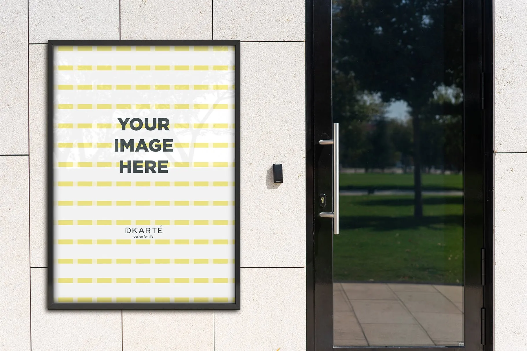 海报户外张贴效果展示样机素材库精选 Outside Poster Mock-Up’s插图(7)