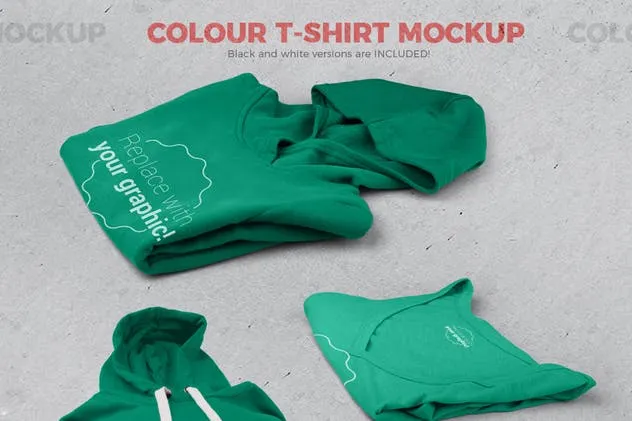 卡通T恤和包装场景样机模板合集 T-shirt and Packages Scene Generator – Perspective插图(13)