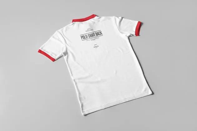 Polo衬衫样机模板 Polo Shirt Mock-up插图(4)