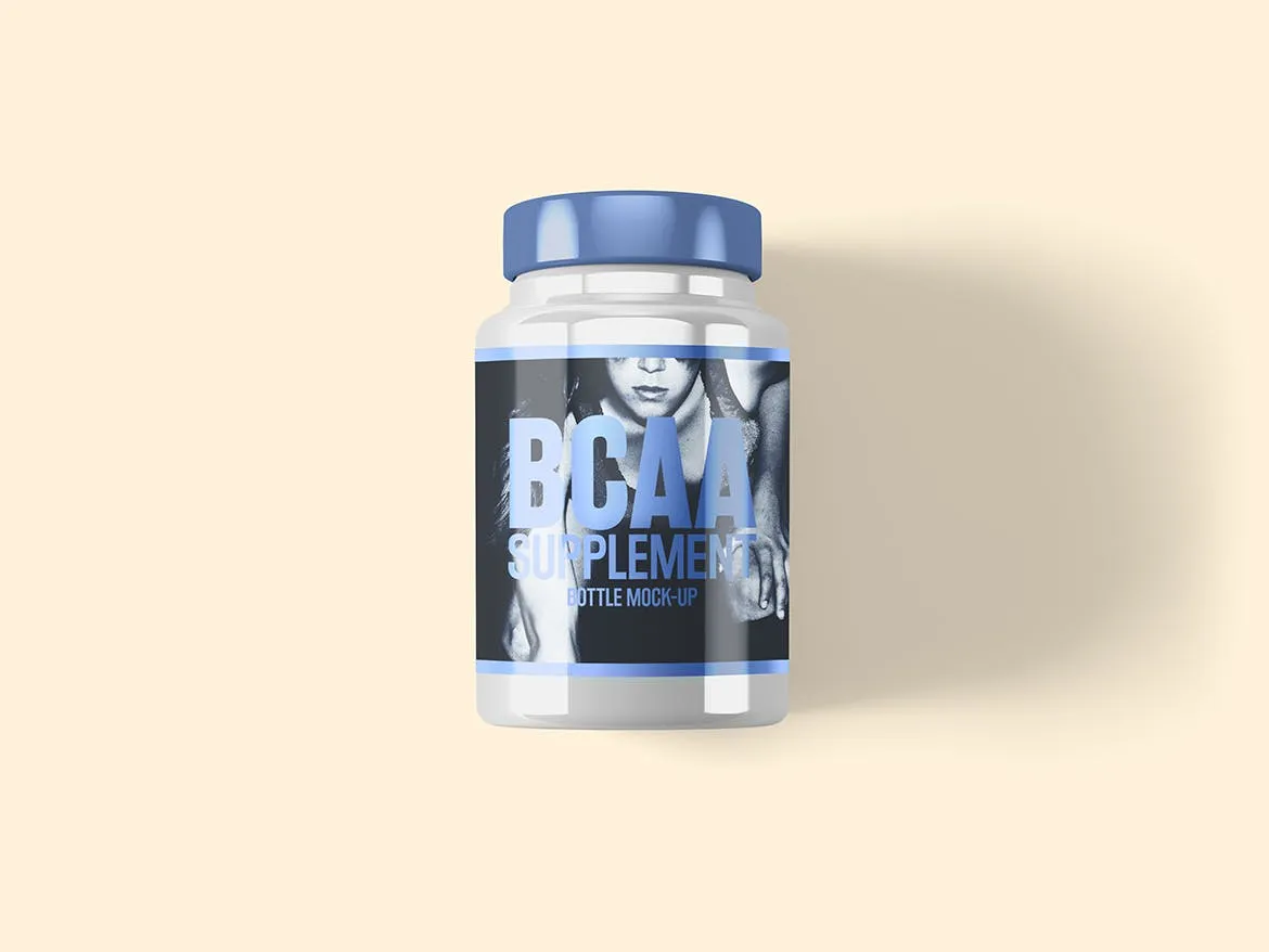 高品质的维生素药品营养品保健品包装设计VI样机展示模型mockups插图(9)