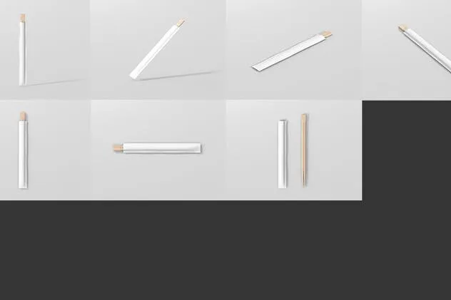 一次性筷子包装样机展示模板 Chopsticks Mockup插图(10)