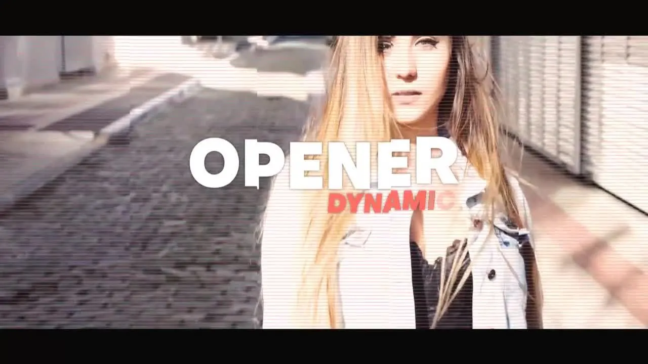 快速和简短的幻灯片放映像素设计精选AE模板