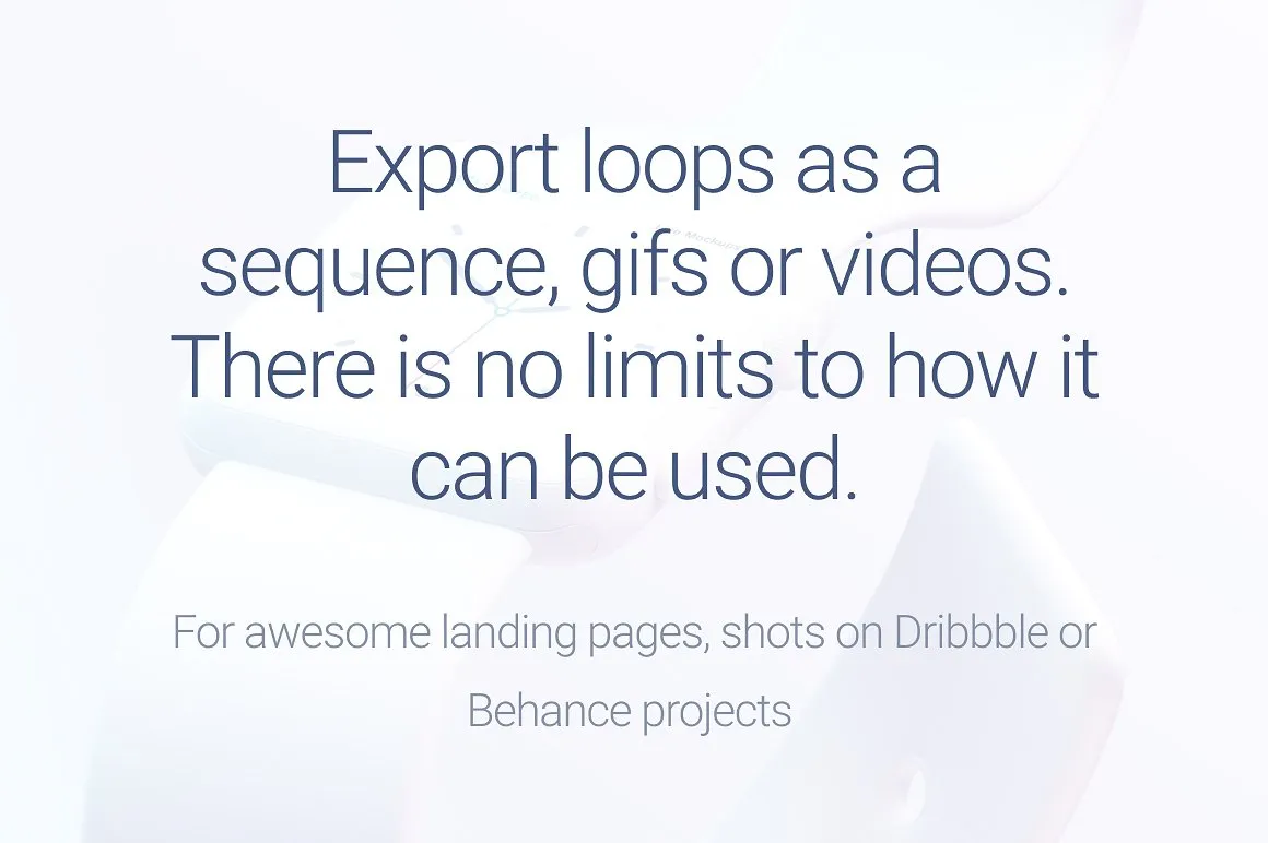 Apple设备动态样机合集[白色版本] Looped Animated Mockups | White插图(2)