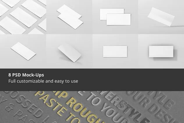 DL广告品牌传单样机模板 Flyer DL Mock-Ups插图(1)
