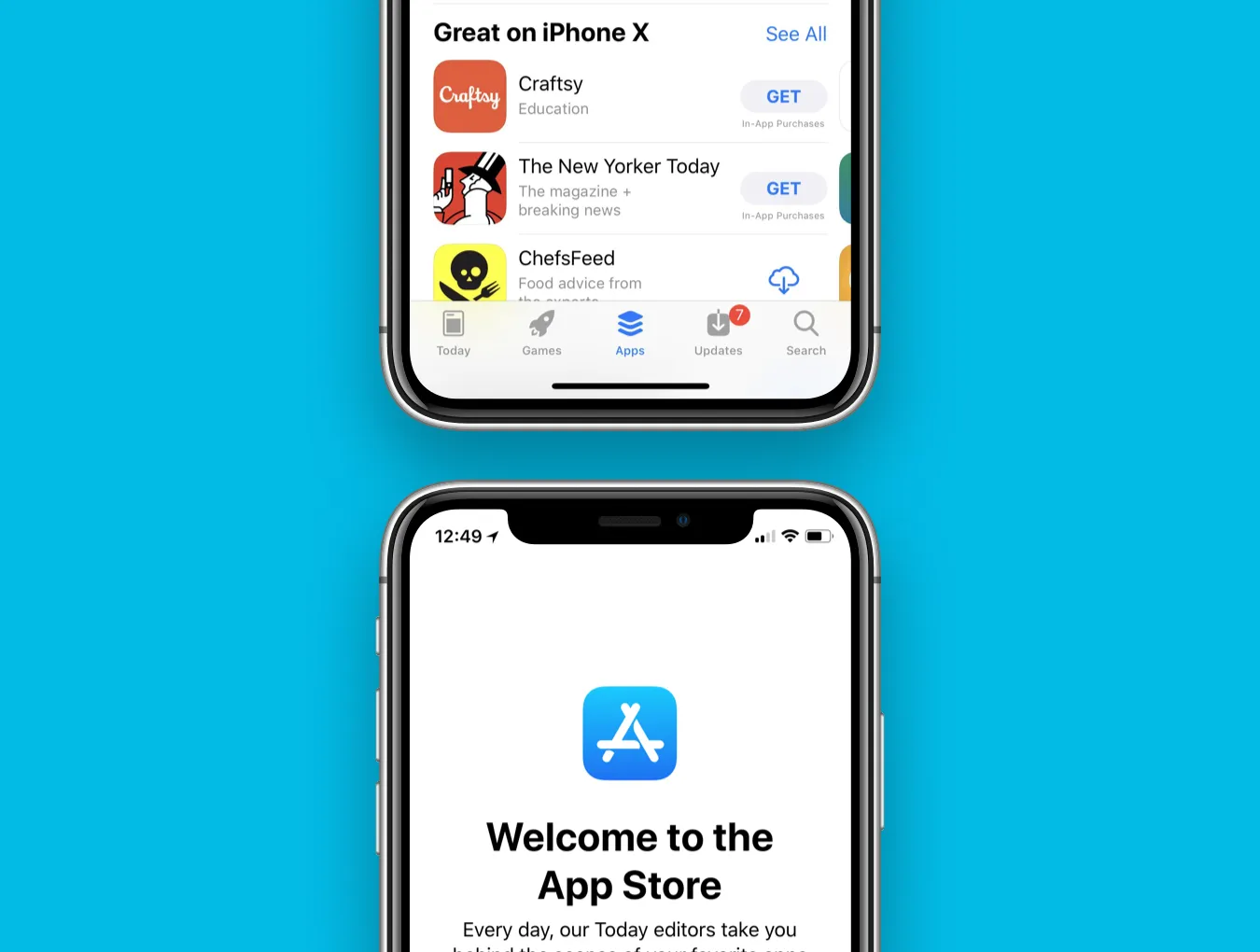 好用的全新 iPhone XS UI设计展示样机下载[PSD]插图(1)