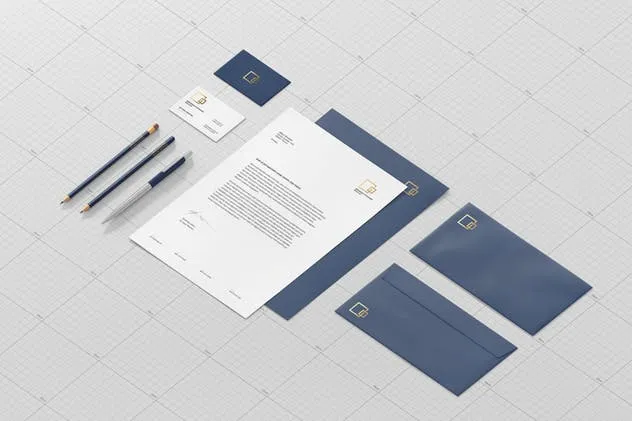 品牌宣传办公用品样机模板 Stationary / Branding Mock-Up插图(4)
