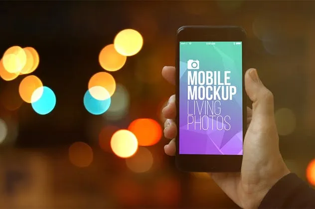 实景iPhone展示样机模板合集 Mobile Mockup Living Photos插图(14)