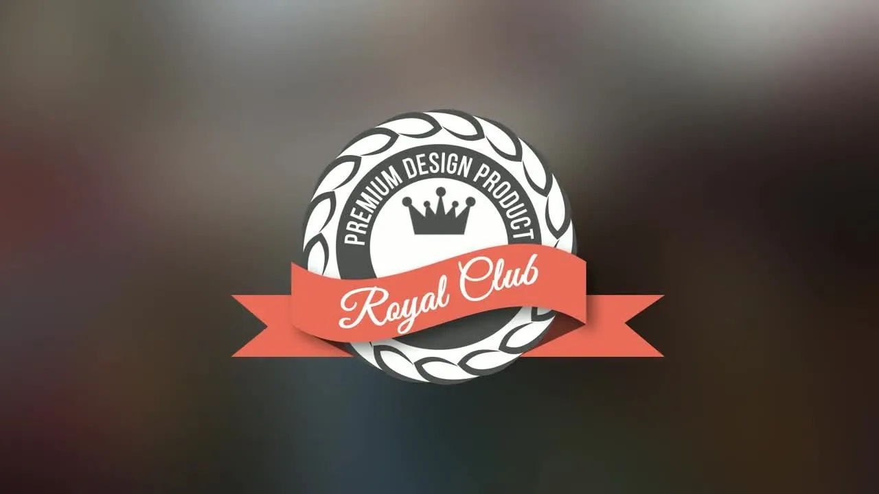 12个复古标签动画像素设计精选AE模板