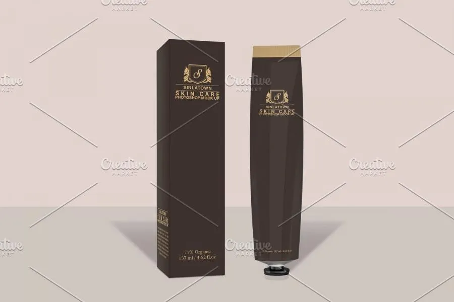 个人护理化妆品套装场景样机插图(10)