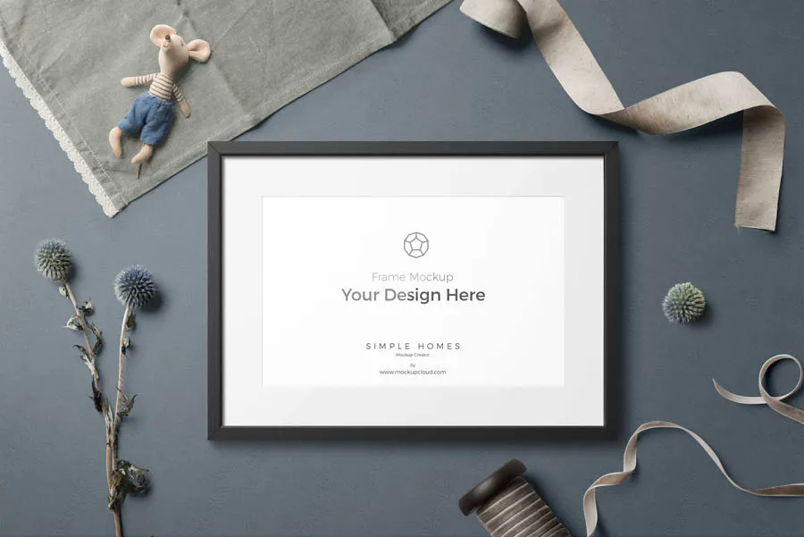 居家生活主题巨无霸广告设计展示样机 Simple Homes Mockup Vol. 5插图