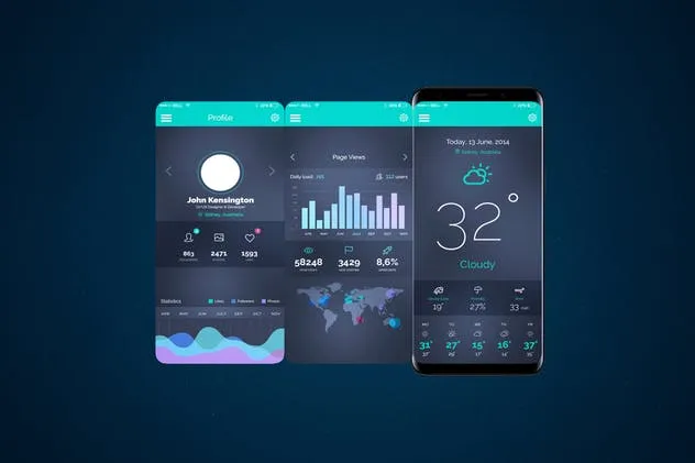 三星智能手机S9设备动态样机模板v2 Animated S9 MockUp V.2插图(2)
